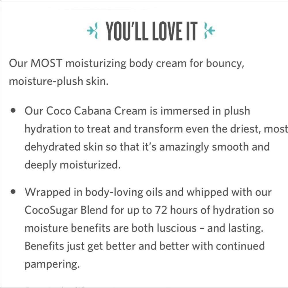 SOL DE JANEIRO Coco Cabana Cream Set of 2 NEW - Picture 7 of 9